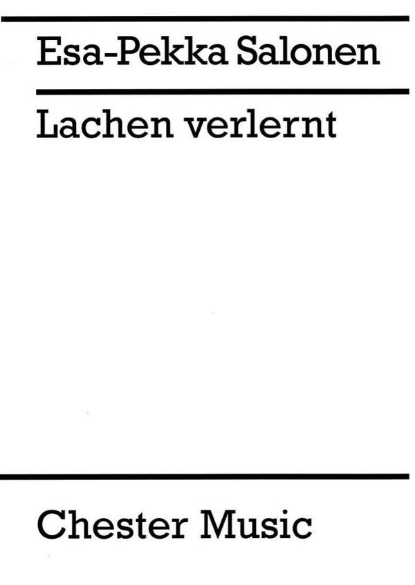 Lachen verlernt