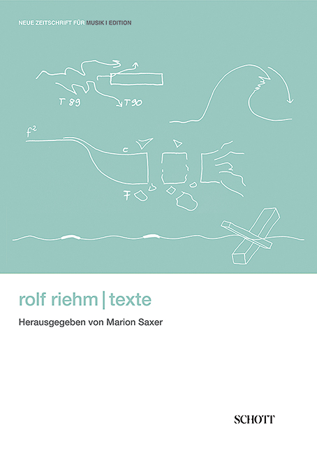Rolf Riehm - Texte