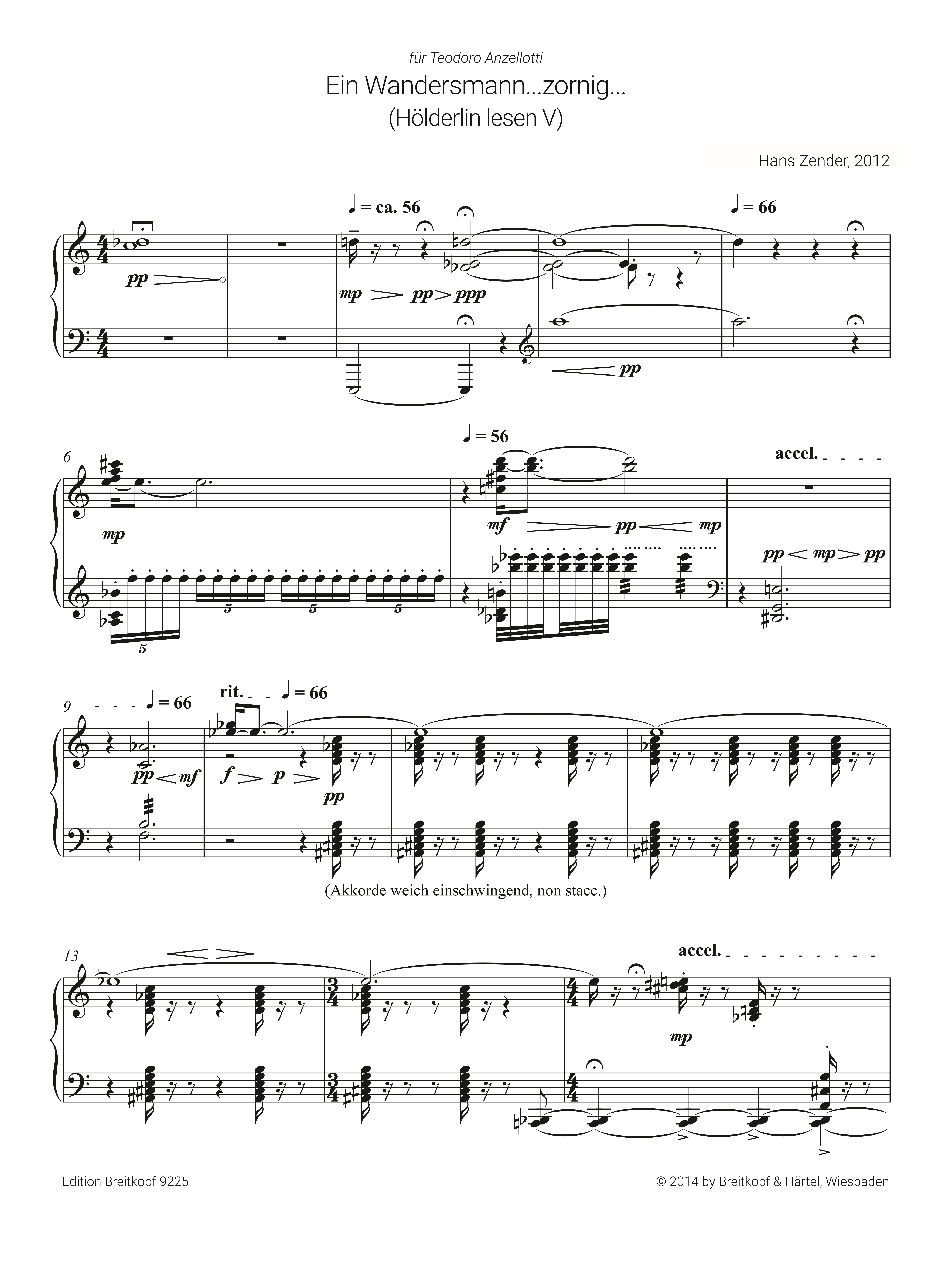 Ein Wandersmann ... zornig