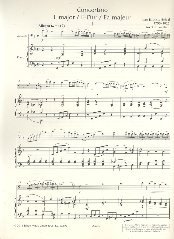 Concertino F-Dur Nr.1