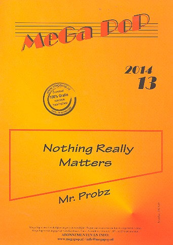 Nothing really matters: