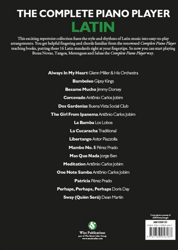 The complete Piano Player - Latin: