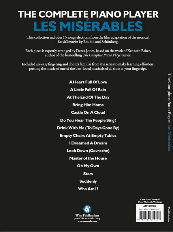 The complete Piano Player - Les misérables: