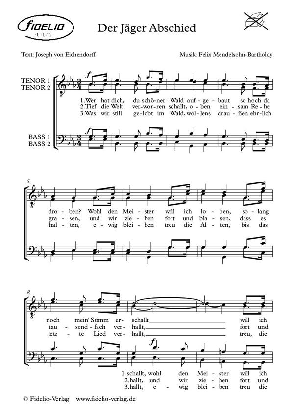 Der Jäger Abschied