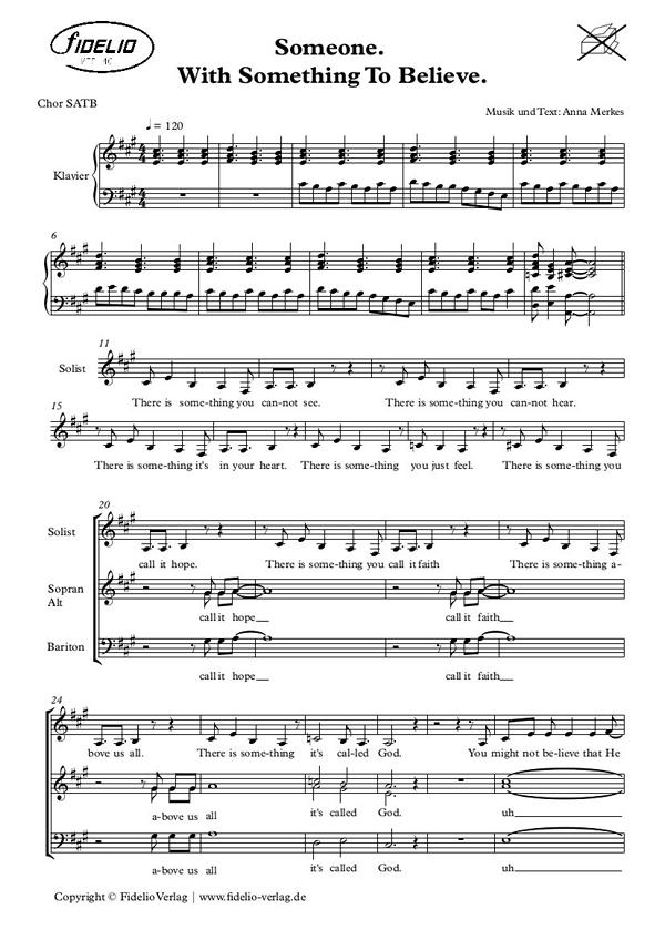 Someone with Something to believe