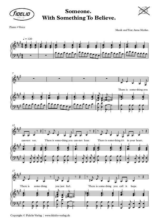 Someone with Something to believe: