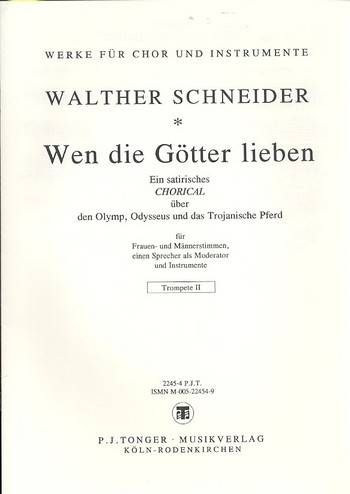 Wen die Götter lieben