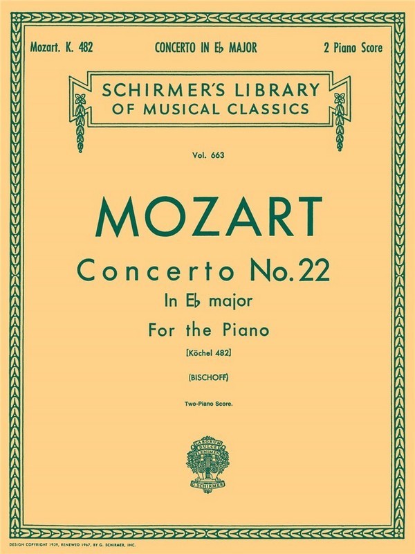 Konzert Es-Dur KV482 für Klavier und Orchester
