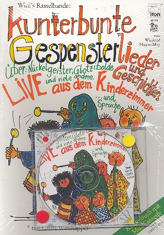 Kunterbunte Gespensterlieder (+CD)