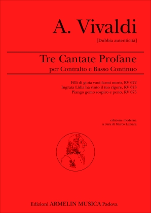 3 Cantate profane