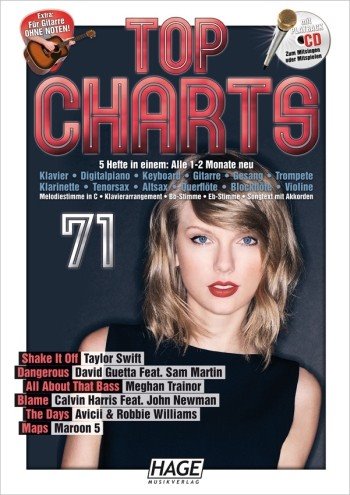 Top Charts Band 71 (+CD):