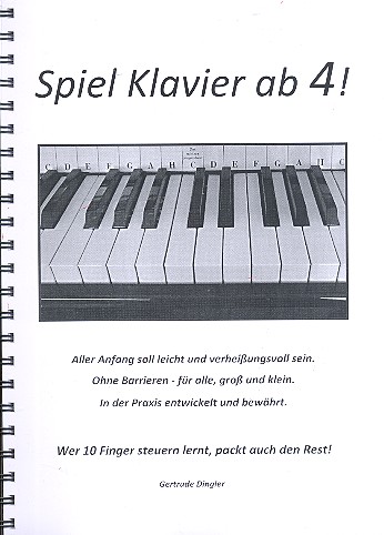 Spiel Klavier ab 4