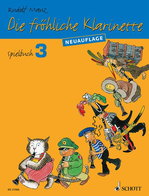 Die fröhliche Klarinette Band 3 - Spielbuch