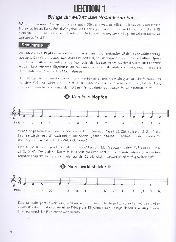 Fast Track Lead-Sänger Band 1 (+CD)