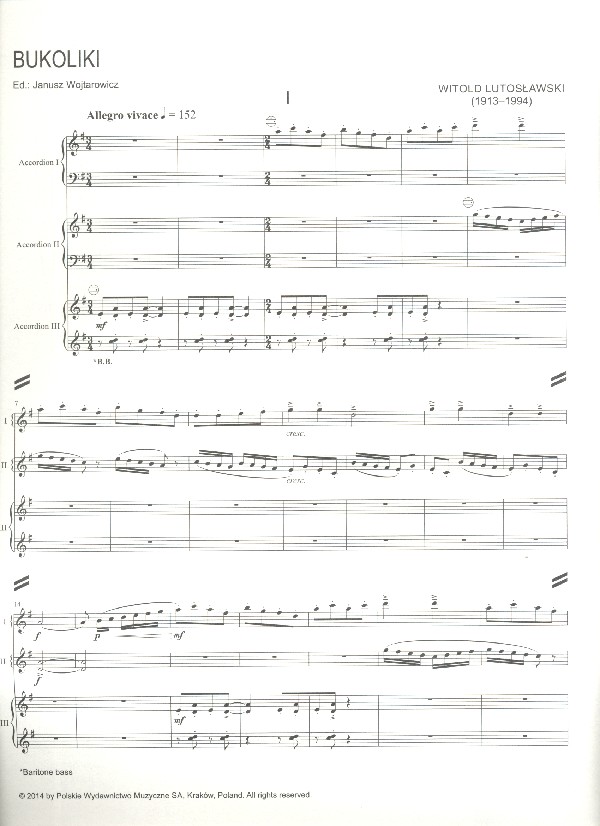 Bukoliki for piano