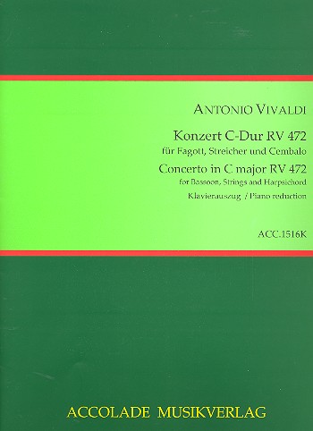 Konzert C-Dur RV472 
