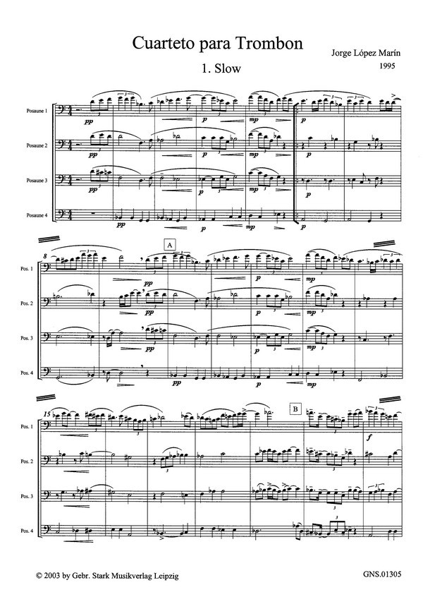 Cuarteto para trombon