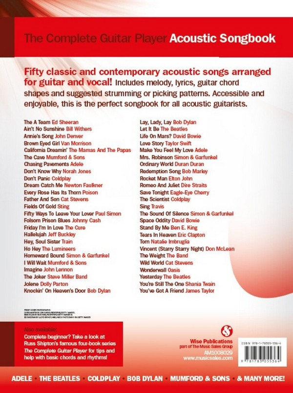 The complete Guitar Player - Acoustic Songbook