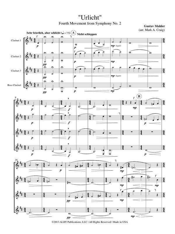 Urlicht (4th Movement from Symphony no.2)