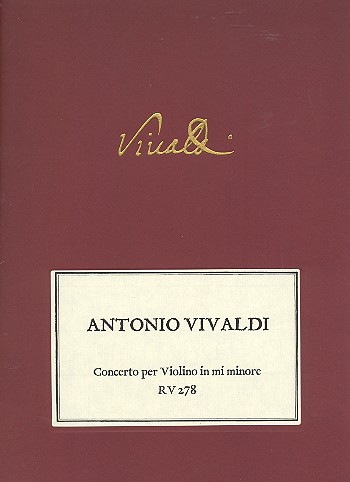 Concerto in e Minor RV278
