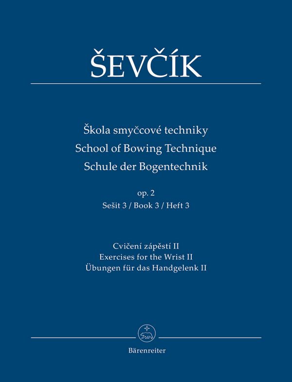 Schule der Bogentechnik op.2 Band 3