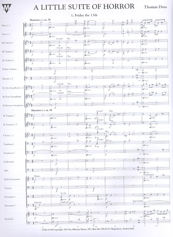 A Little Suite of Horror