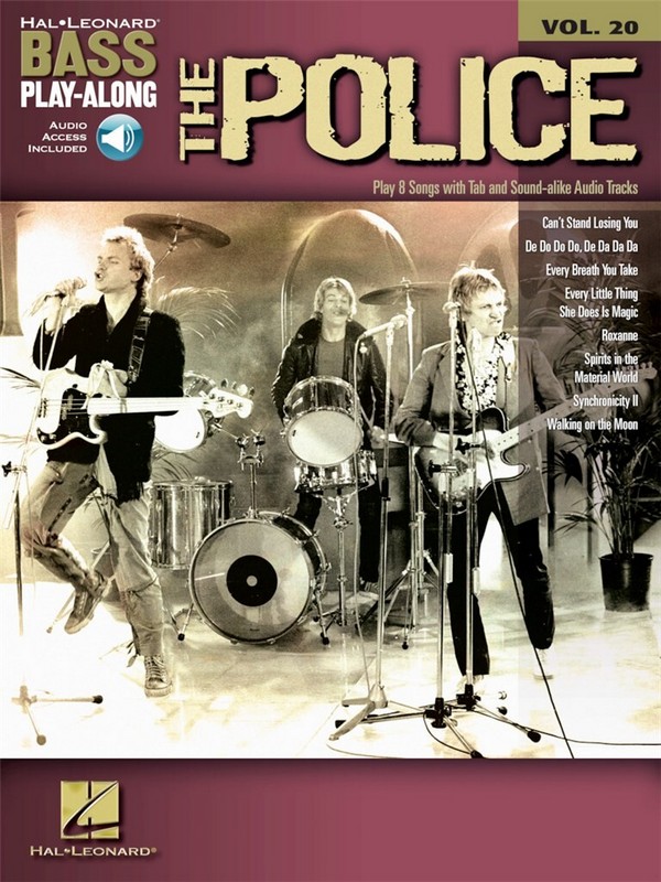 The Police (+CD): bass playalong vol.20
