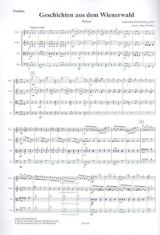 Geschichten aus dem Wienerwald op.325
