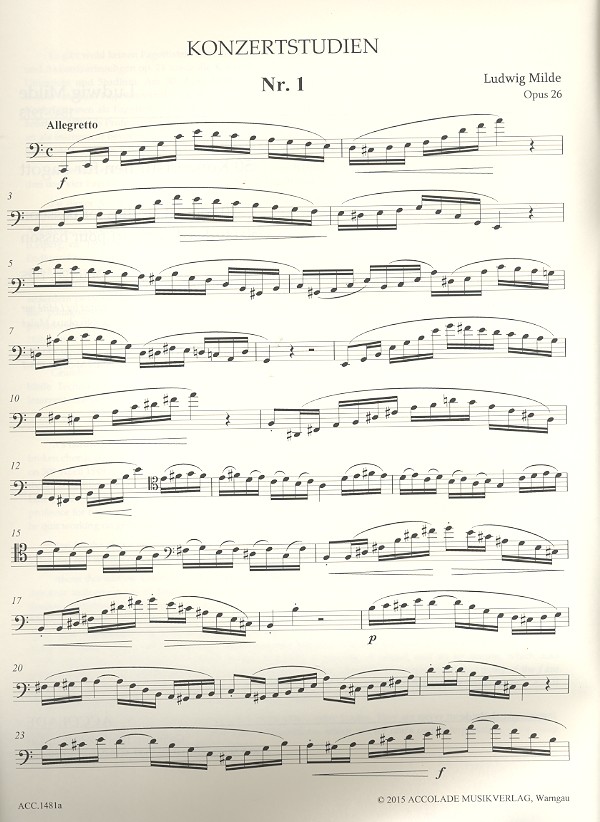 50 Konzertstudien op.26 Band 1 (Nr.1-25)