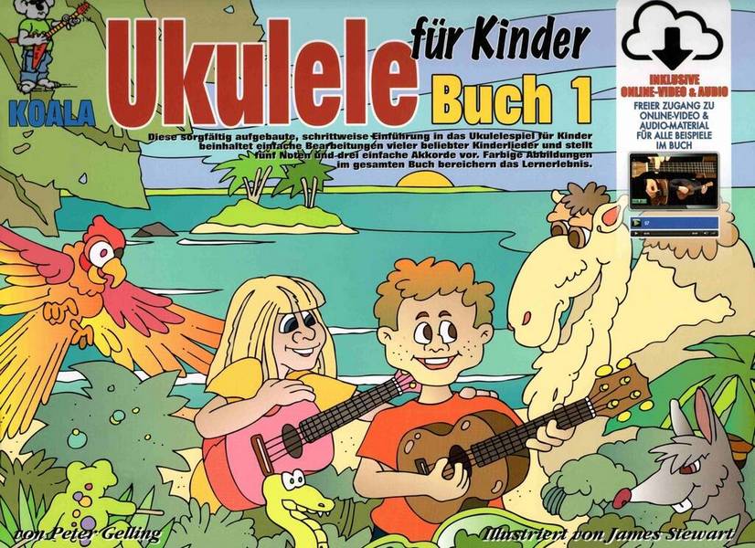 Ukulele für Kinder Band 1 (Online Audio/Video)
