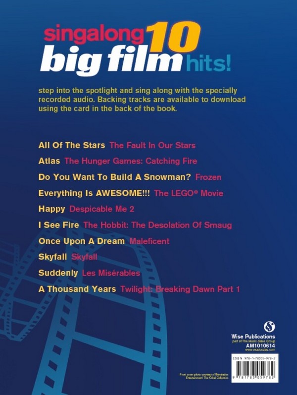 Singalong - 10 Big Film Hits (+download card):