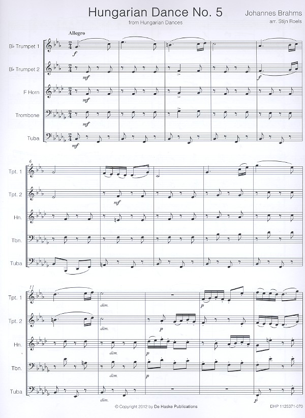 Ungarischer Tanz Nr.5