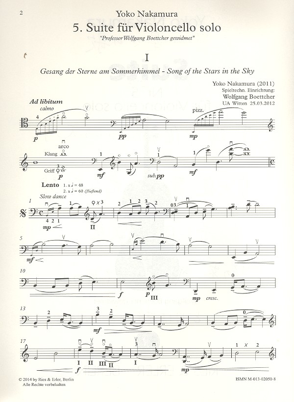 Suite Nr.5 für Violoncello