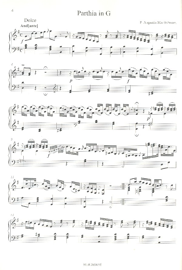 Tastenmusik von Klosterkomponisten des 18. Jahrhunderts Band 3