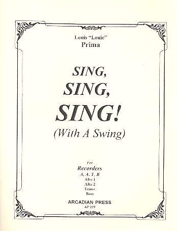 Sing sing sing (With a Swing)