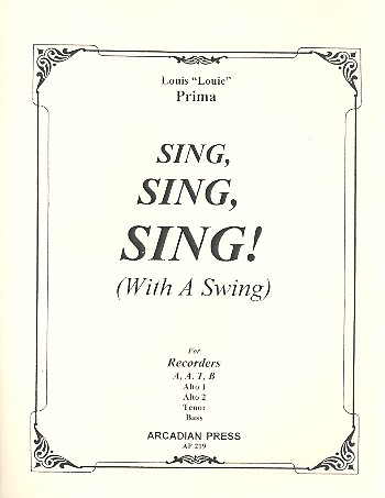 Sing, sing, sing! (With a Swing)