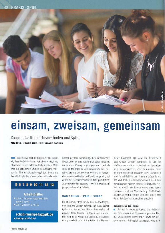 Musik und Bildung 1/2015