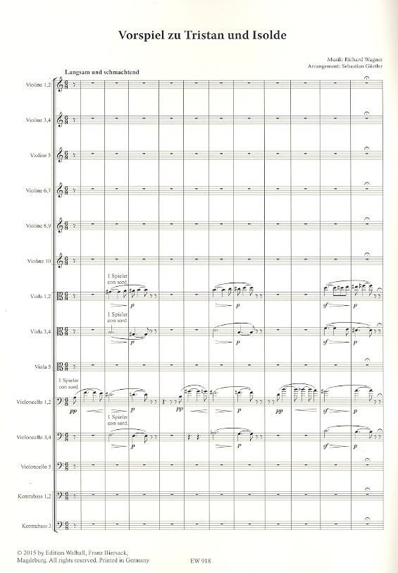 Vorspiel zu Tristan und Isolde