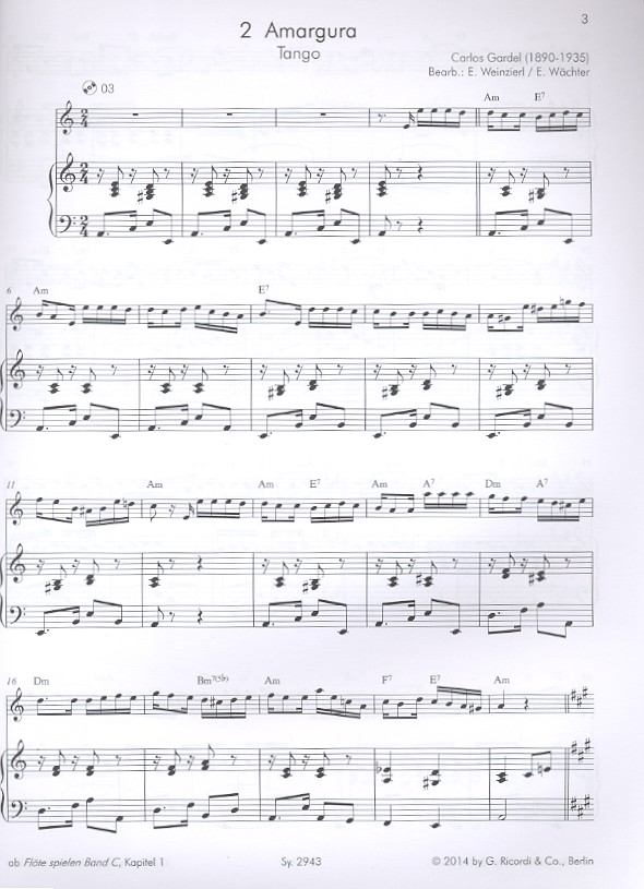Flöte spielen - Spielbuch Band C (+CD)