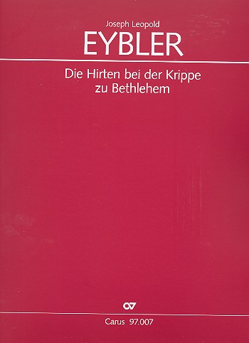 Die Hirten bei der Krippe zu Bethlehem