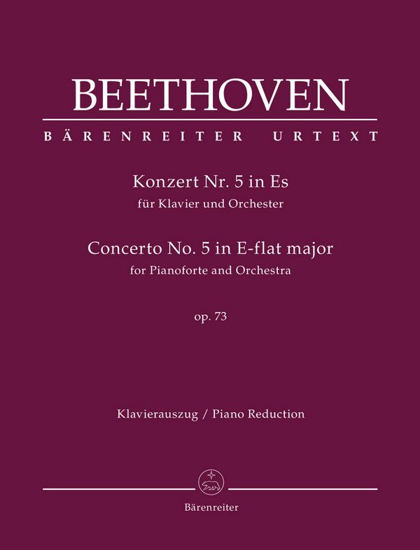 Konzert Es-Dur Nr.5 op.73 für Klavier und Orchester
