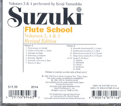 Suzuki Flute School vol.3-5