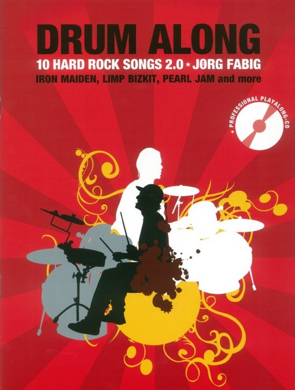 Drum along - 10 Hard Rock Songs 2.0 (+mp3-CD):