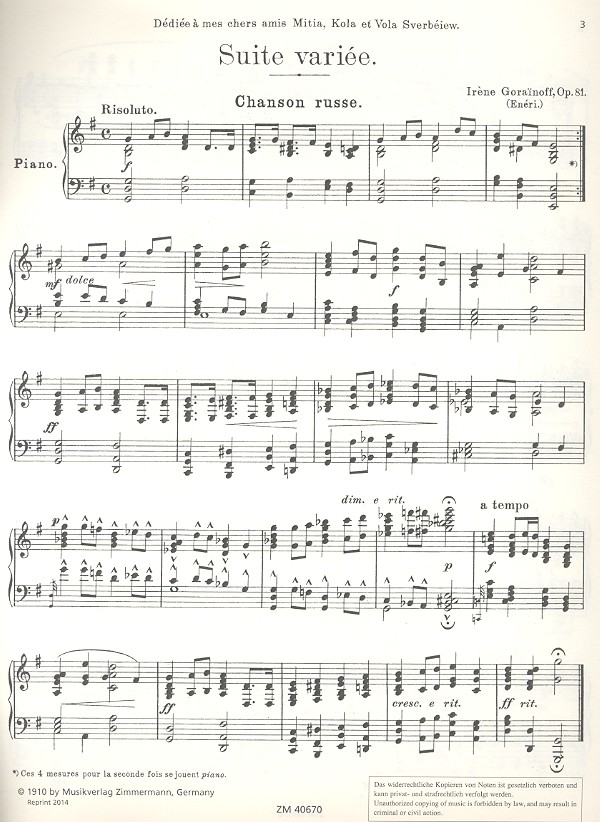 Suite variée op.81