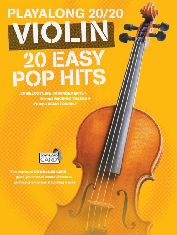 Playalong 20/20 Violin (+download card):