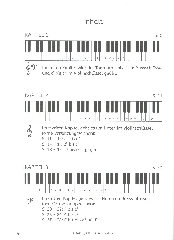 Notenpiratenbuch Band 2 Notenrätsel für junge Klavierspieler