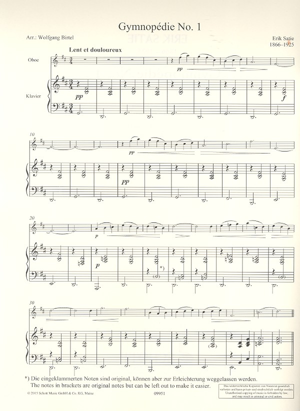 Gymnopédie Nr.1