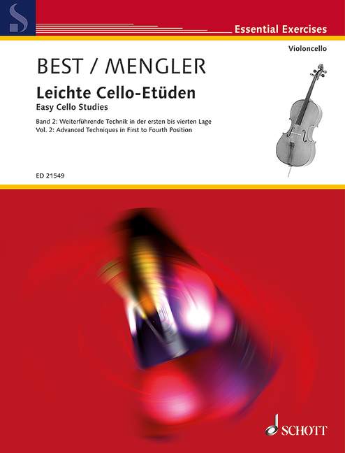 Leichte Cello-Etüden Band 2