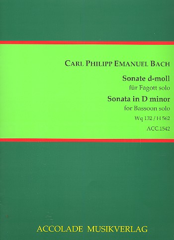 Sonate d-Moll Wq132 (H562)