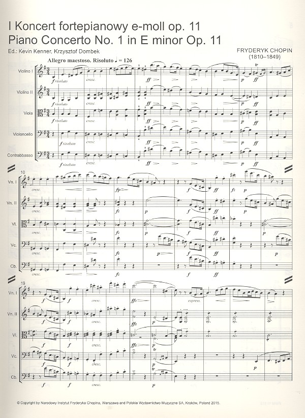Concerto in e Minor no.1 op.11